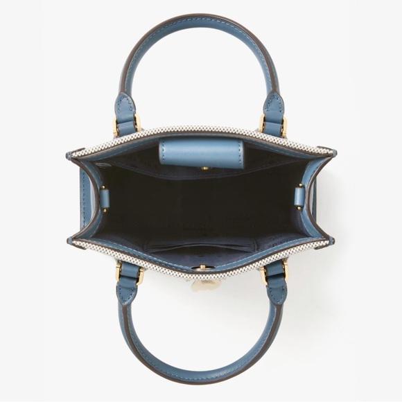 ♠️Kate Spade Ellie Applique Mini Tote, Blue Multicolor NWT - Picture 5 of 6